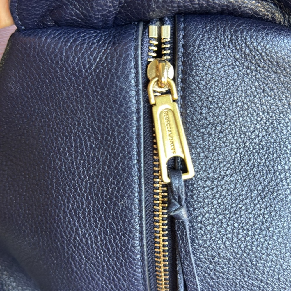 Rebecca Minkoff Navy Backpack - Picture 5 of 10